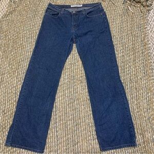 Express Precision Fit Women’s Dark Blue Low Rise Bootcut Jeans 90s Vintage 13/14